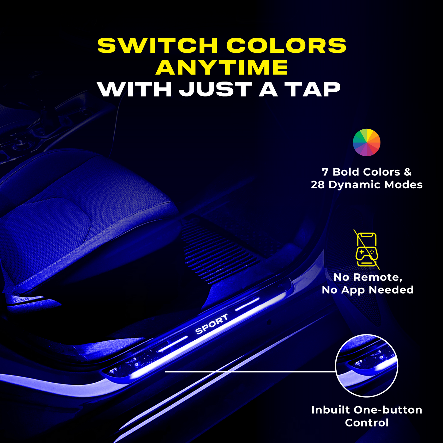 ZpeedAuto LED Door Sill Pro
